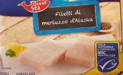 Quadrotti di Filetti di Merluzzo Surgelati