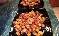 Saltata di patate e pancetta