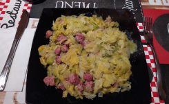 Verza e salsiccia